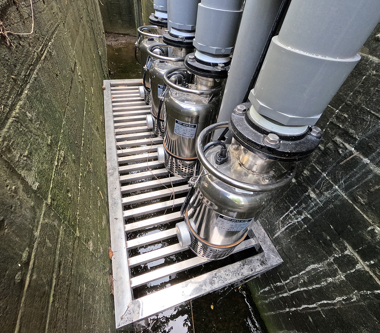 Flood Control at Fangrong Rice Mill in Tainan, Taiwan