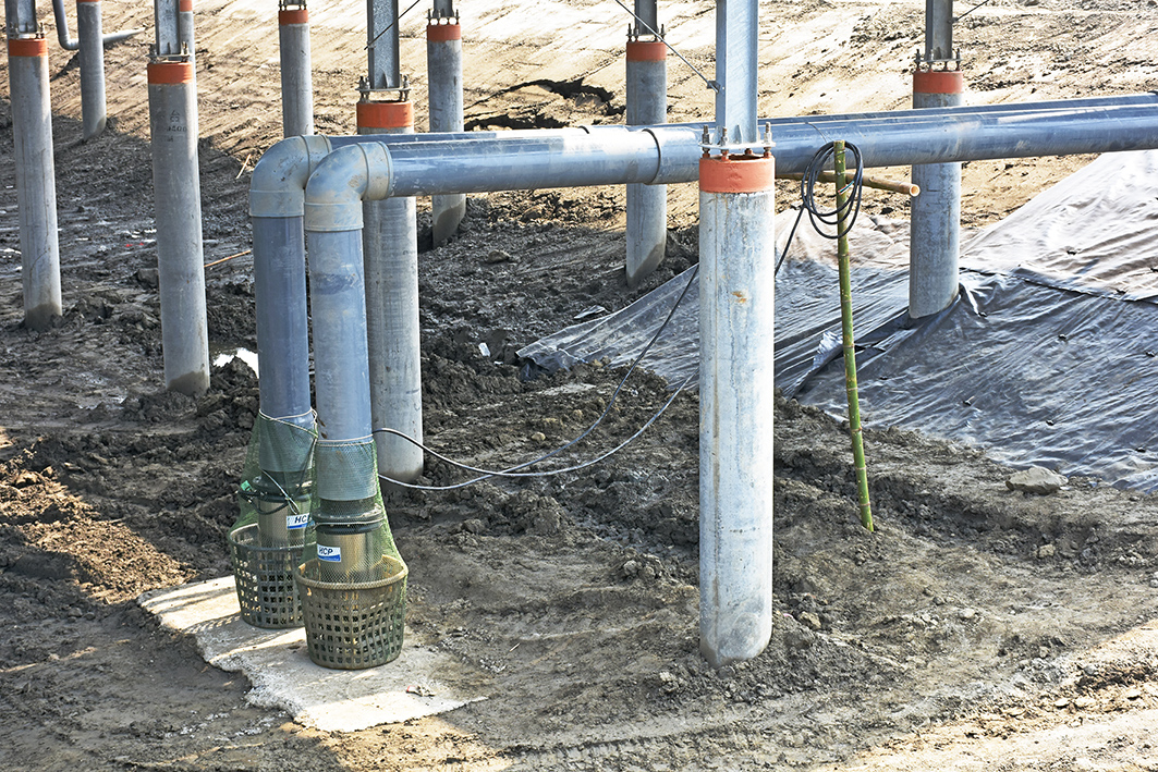 Solar Power Effluent Drainage System in Tainan, Taiwan