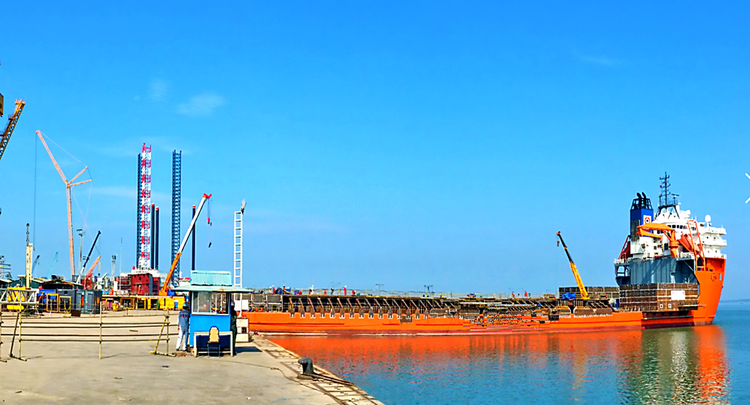 Sea Water Extraction in Vung Tau, Vietnam